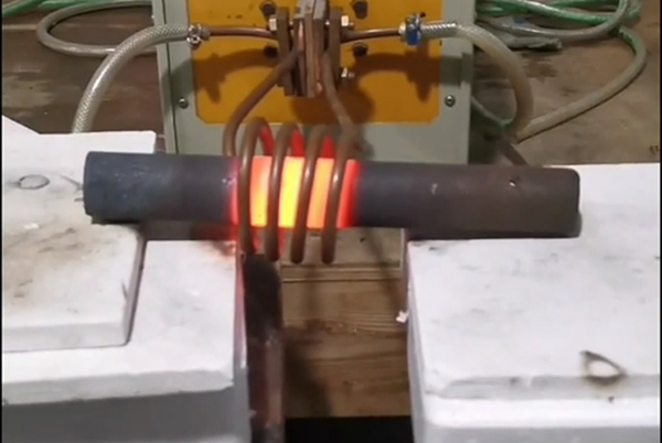 直徑50mm鐵棒高頻感應(yīng)加熱