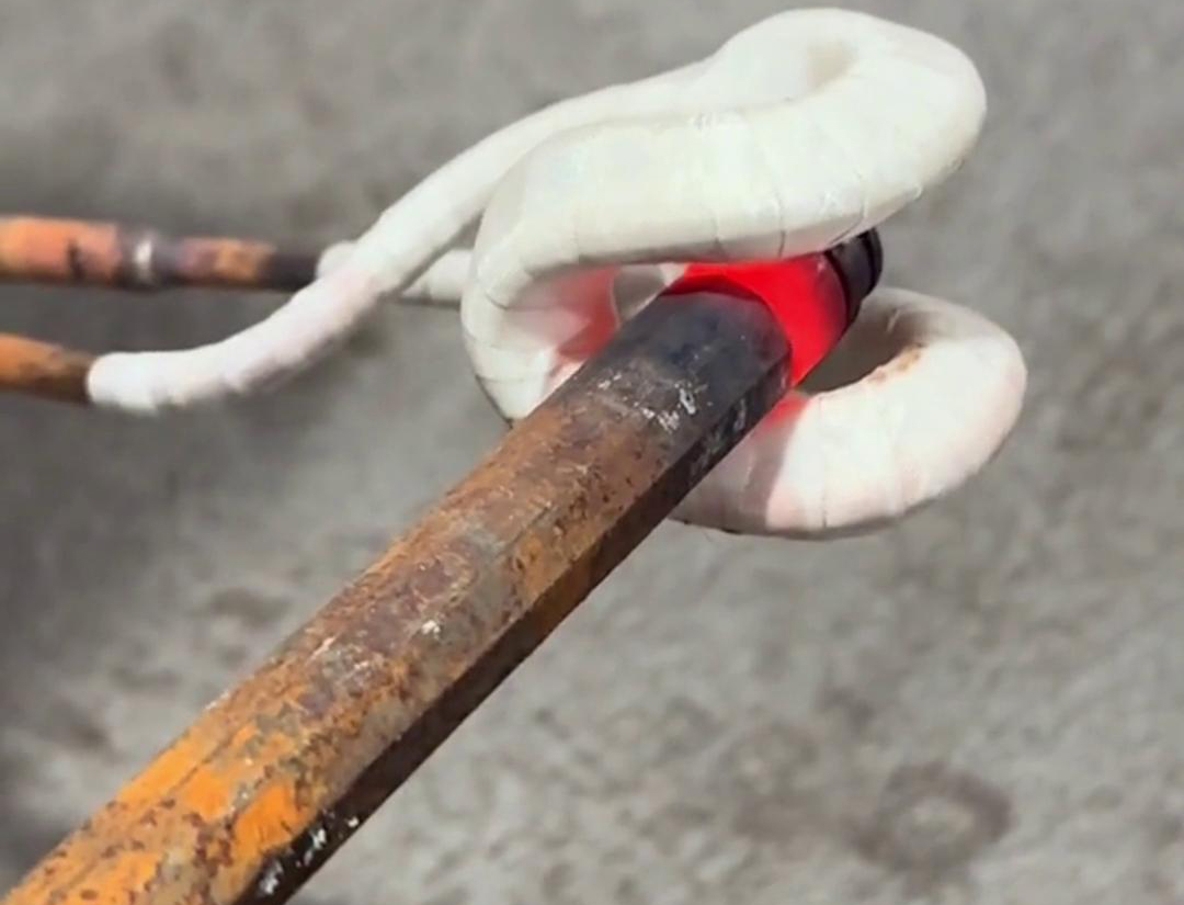 金屬熱處理很麻煩嗎 那么可以試一試高頻感應加熱機