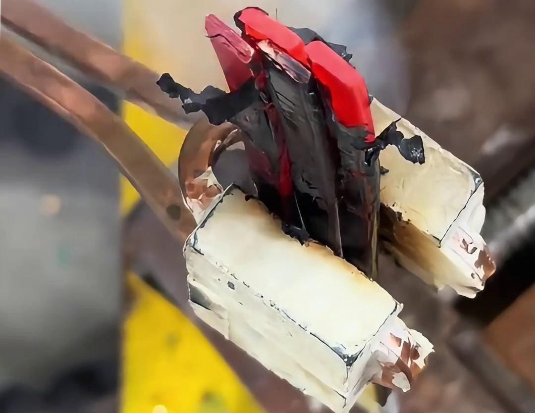 手持式高頻加熱機(jī)測試一下銅排銅線脫漆效果